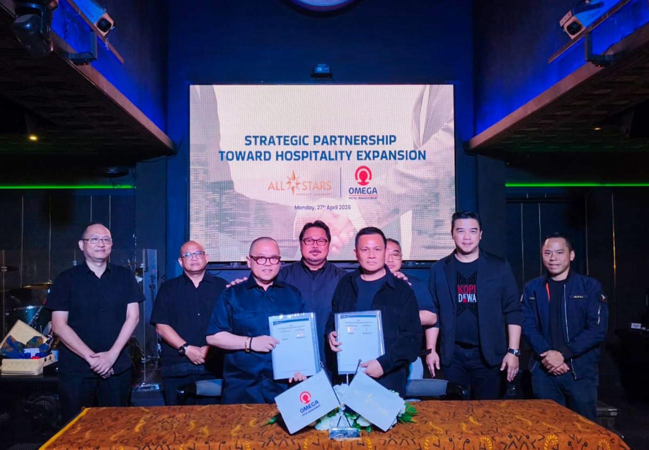 AllStar Hospitality Brand Management Gandeng Omega Hotel Management, Kembangkan Brand Hotel Lifestyle Bertema Musik