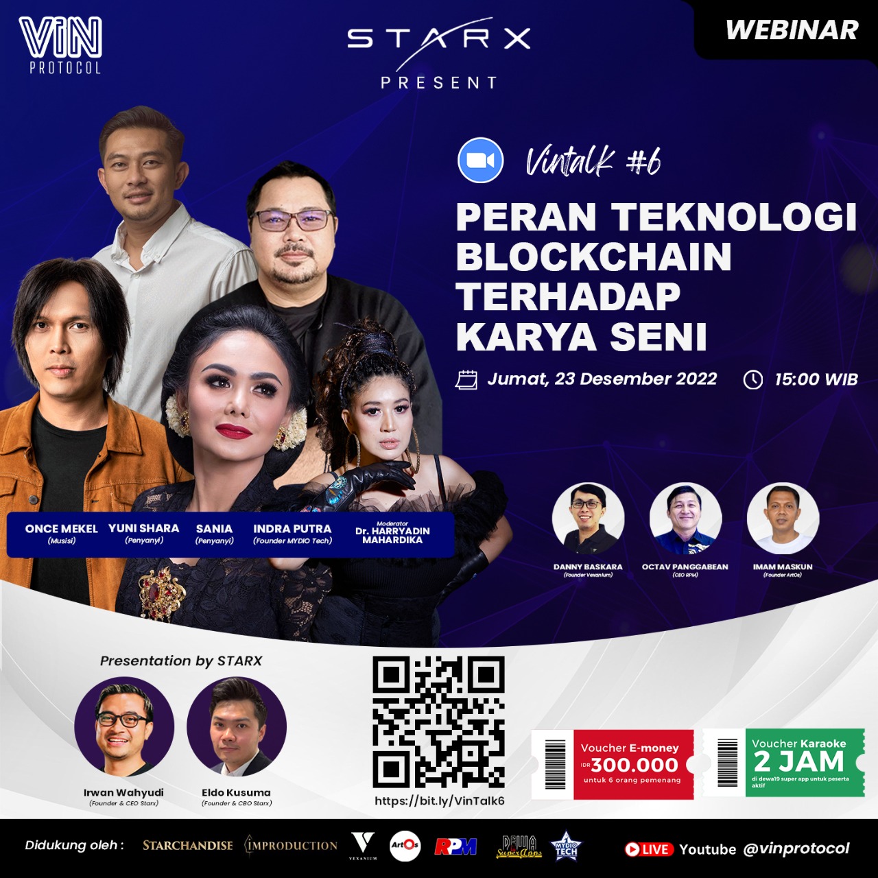 Once Mekel dan Yuni Shara Hadirkan Platform Musik Ramah Lingkungan