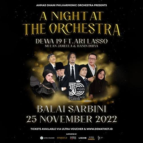 Tiket Termahal Konser Dewa 19 'A Night At The Orchestra' Habis Terjual